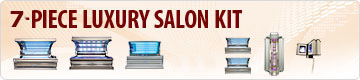 Tanning bed 7 piece special 